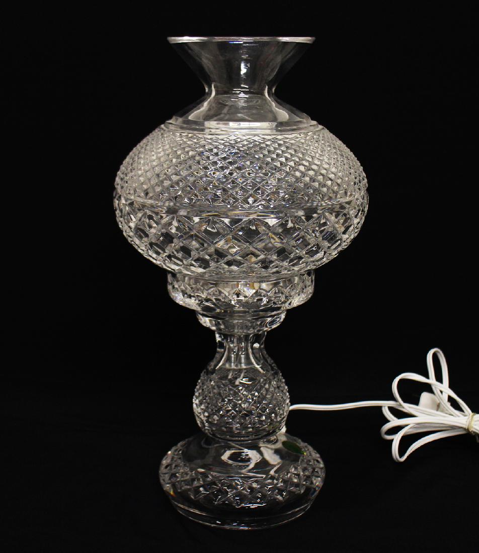 WATERFORD CRYSTAL HURRICANE LAMP (1 of 3)