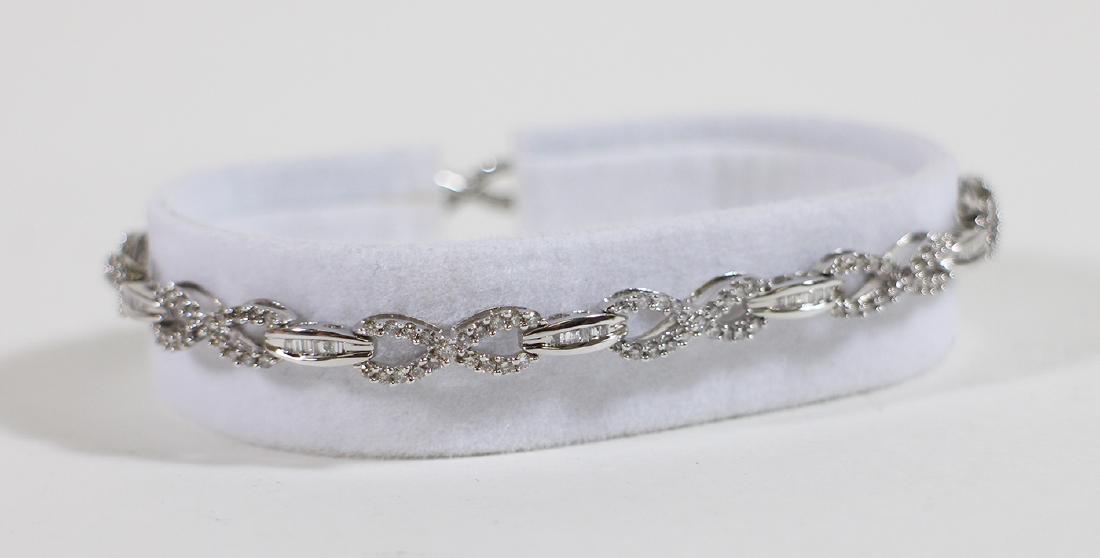 14K 2.50 CTW DIAMOND TENNIS BRACELET (1 of 6)