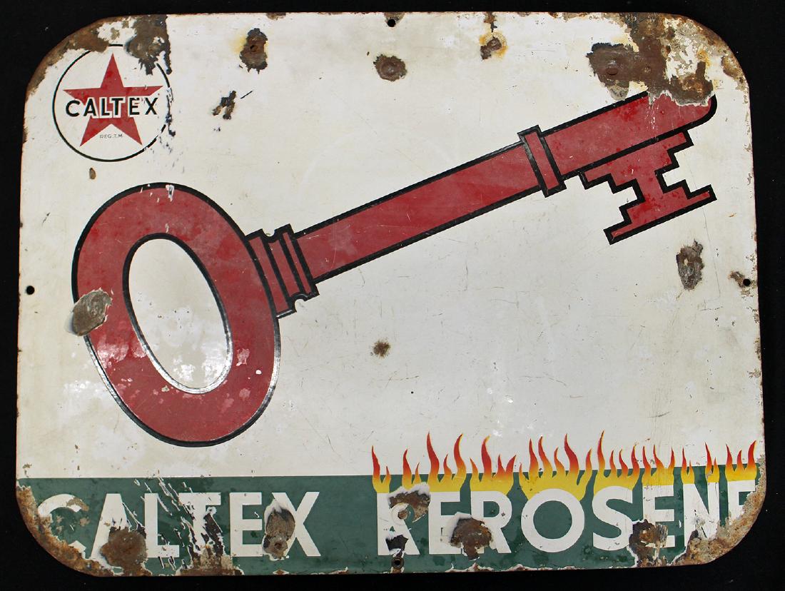 CALTEX KEROSENE SIGN (1 of 2)
