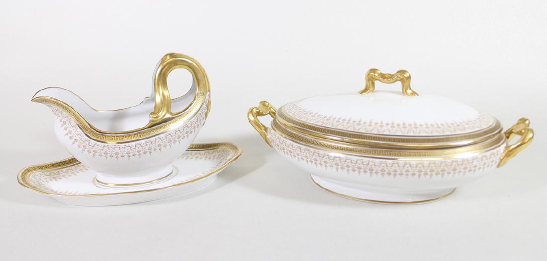 BERNARDAUD LIMOGES GREEK KEY SERVING PIECES (1 of 3)