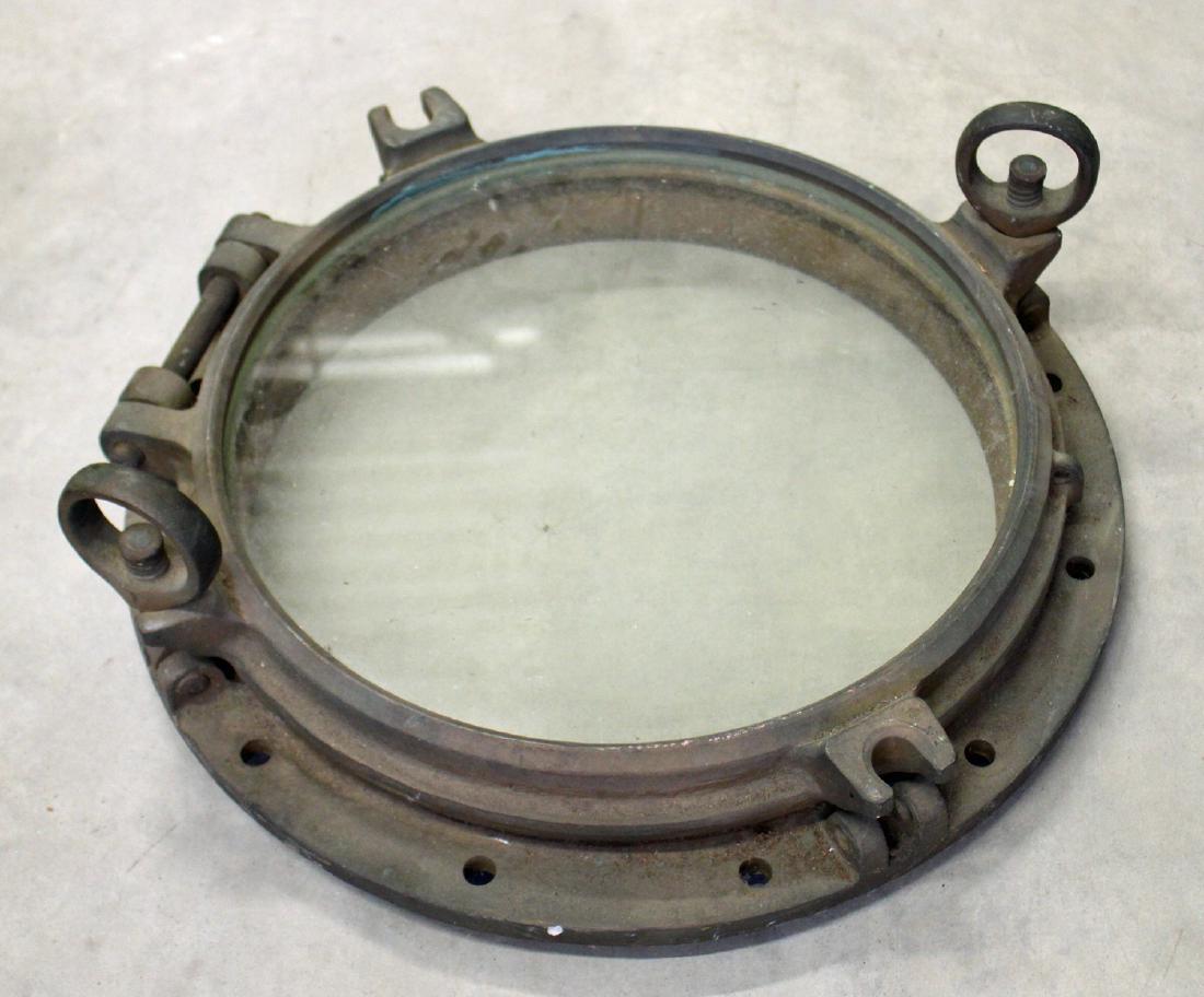 ANTIQUE SHIP'S PORTHOLE (1 of 3)