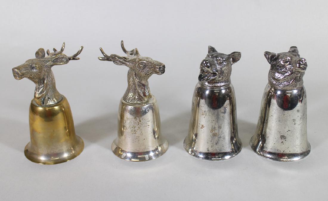 (4) ANIMAL STIRRUP CUPS (1 of 2)