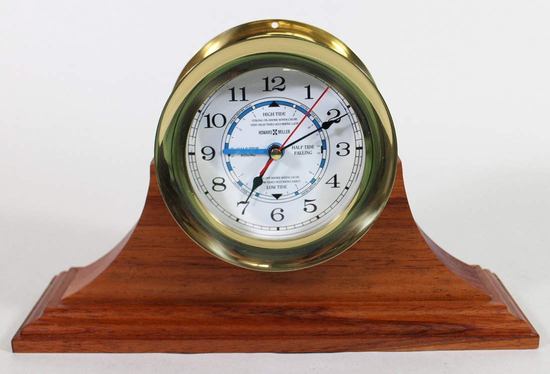 HOWARD MILLER SHIP'S TIDE CLOCK