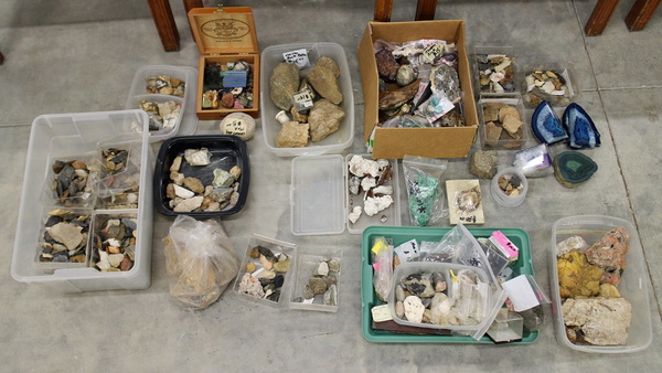 Large Collection Of Geodes, Rocks, & Fossils