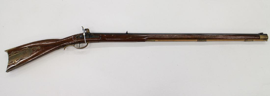 NAVY ARMS .50 CAL LONG RIFLE: Navy Arms Pedersoli .50 cal long rifle. 51" long. PURCHASE OF FIREARMS IS SUBJECT TO FFL TRANSER. FIREARMS THAT PREDATE 1898 ARE NOT SUBJECT TO FFL. IT IS THE BUYER'S RESPONSIBILTY TO PROVIDE VERO BEA
