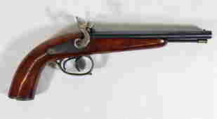 19TH C. ITALIAN DOUBLE BARREL, OVER UNDER, PISTOL - Mar 28, 2021 ...