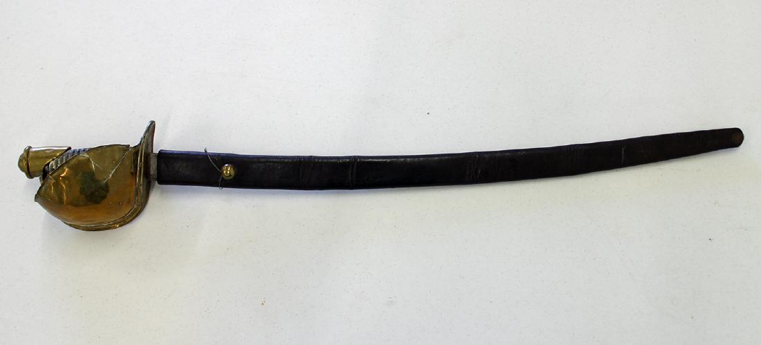 NAVY CUTLASS SWORD & SCABBARD (1 of 7)