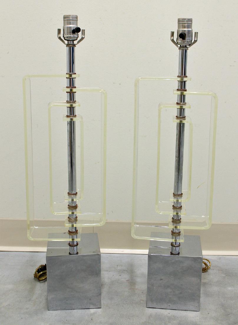 (2) MODERN PIERRE CARDIN STYLE LAMPS (1 of 3)