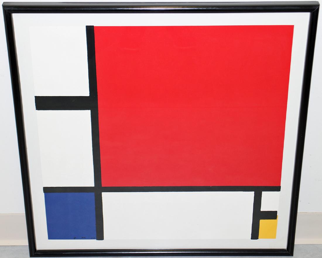 PIET MONDRIAN COMPOSITION SERIGAPH (1 of 3)
