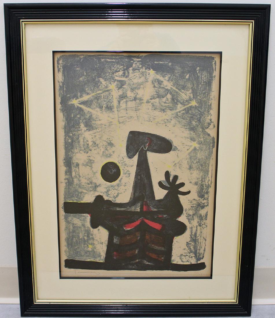 RUFINO TAMAYO MAN, MOON & STARS LITHOGRAPH (1 of 4)