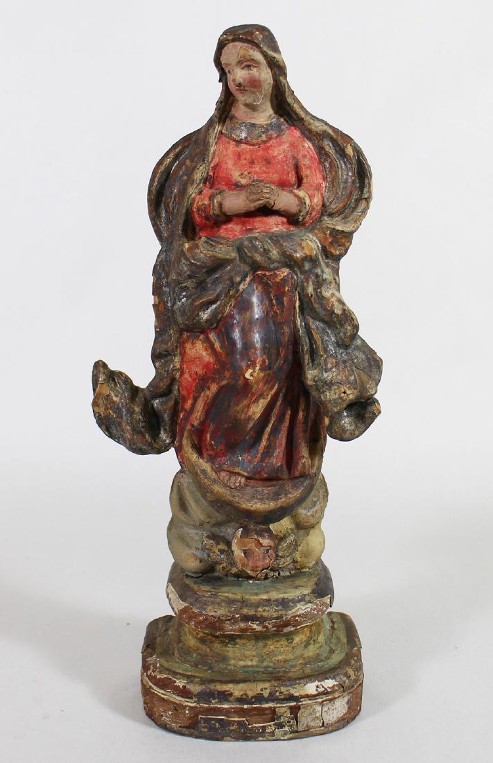 18TH CENTURY GERMAN ASSUMPTION OF THE VIRGIN MARY (1 of 3)