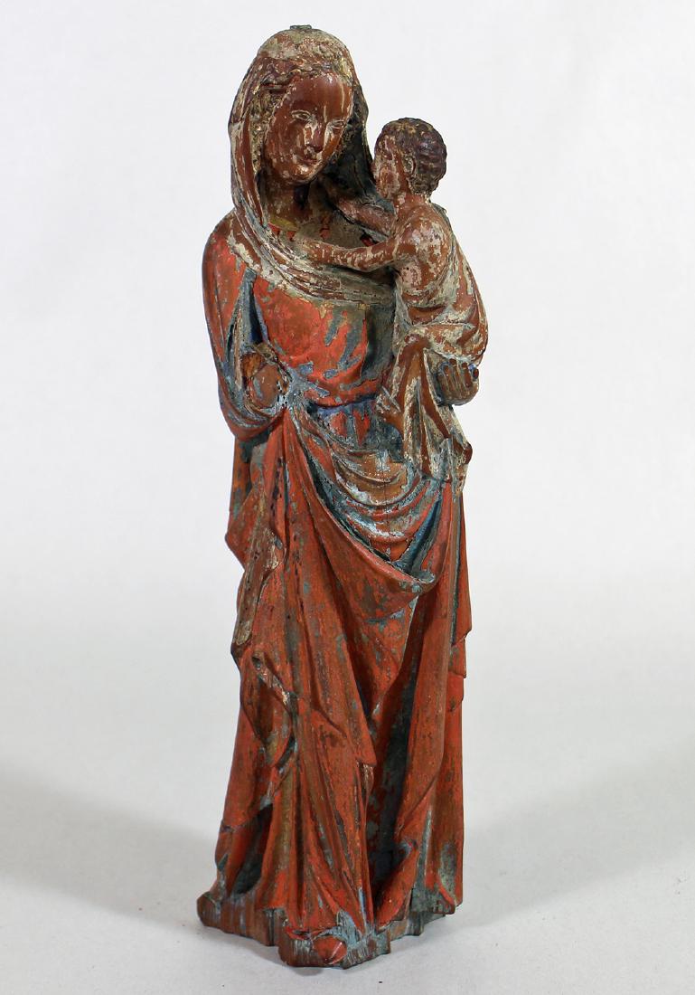 15TH CENTURY FRENCH MADONNA & CHILD (1 of 4)