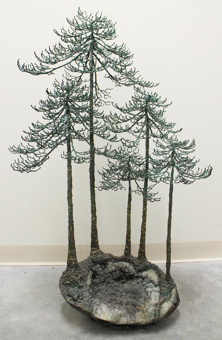 BELVA BALL MODERNIST TREE SCULPTURE (1 of 5)