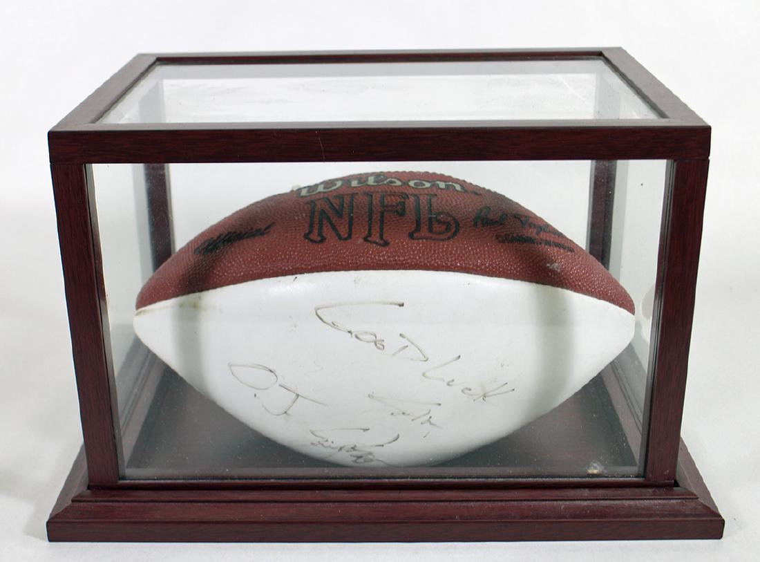 OJ SIMPSON SIGNED WILSON FOOTBALL (1 of 3)