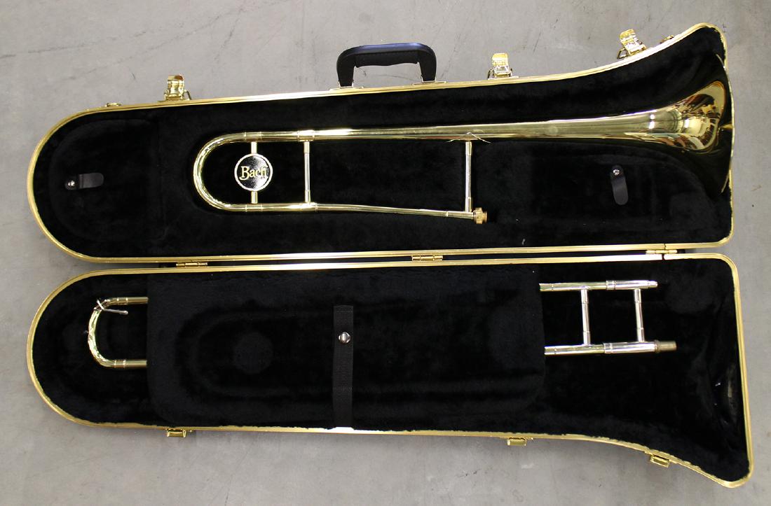 BACH TROMBONE WITH HARD CASE (1 of 3)