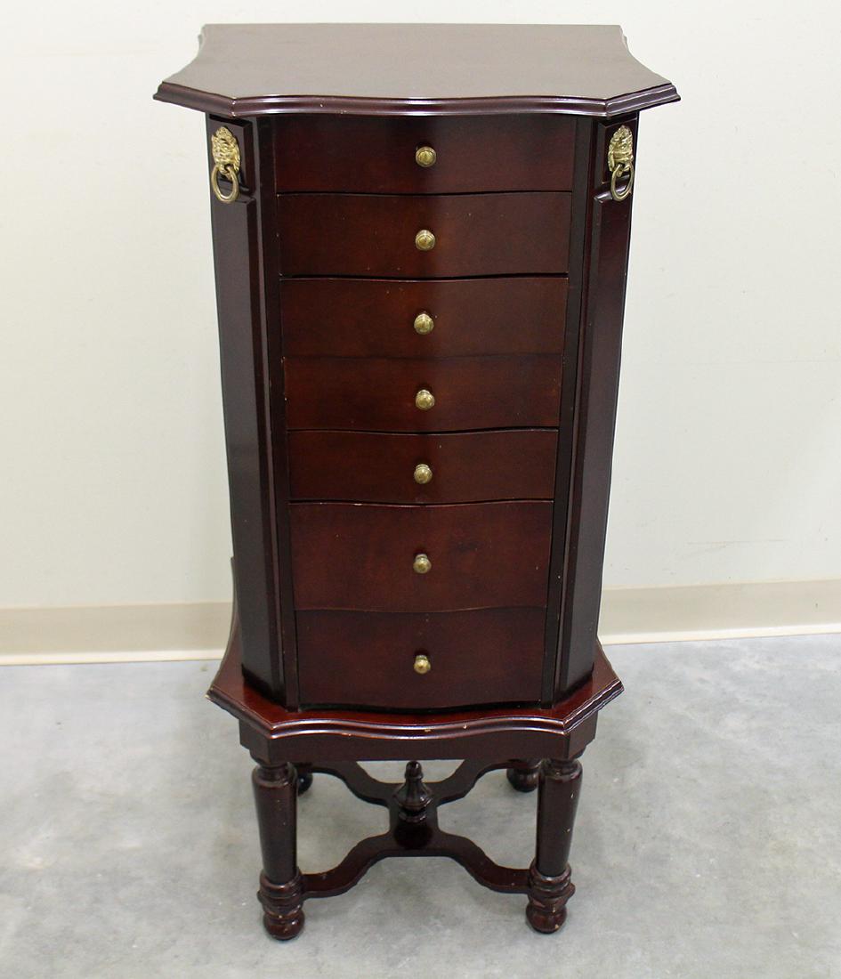 TALL JEWELRY ARMOIRE CHEST (1 of 1)