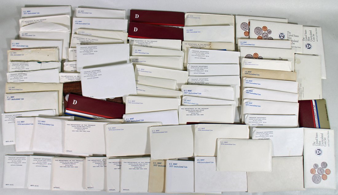 (74) UNITED STATES MINT COIN SETS (1 of 3)