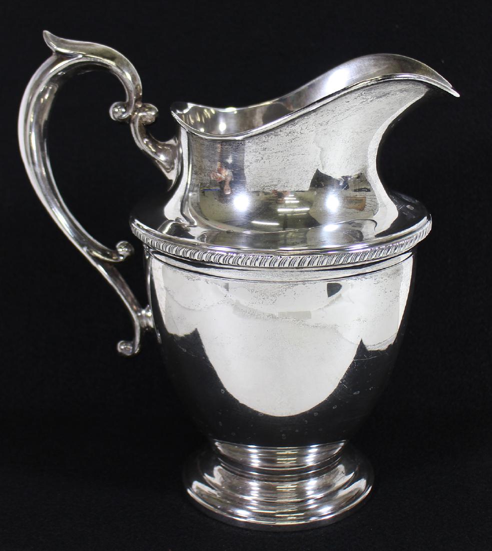 HUNT STERLING SILVER WATER PITCHER (1 of 3)