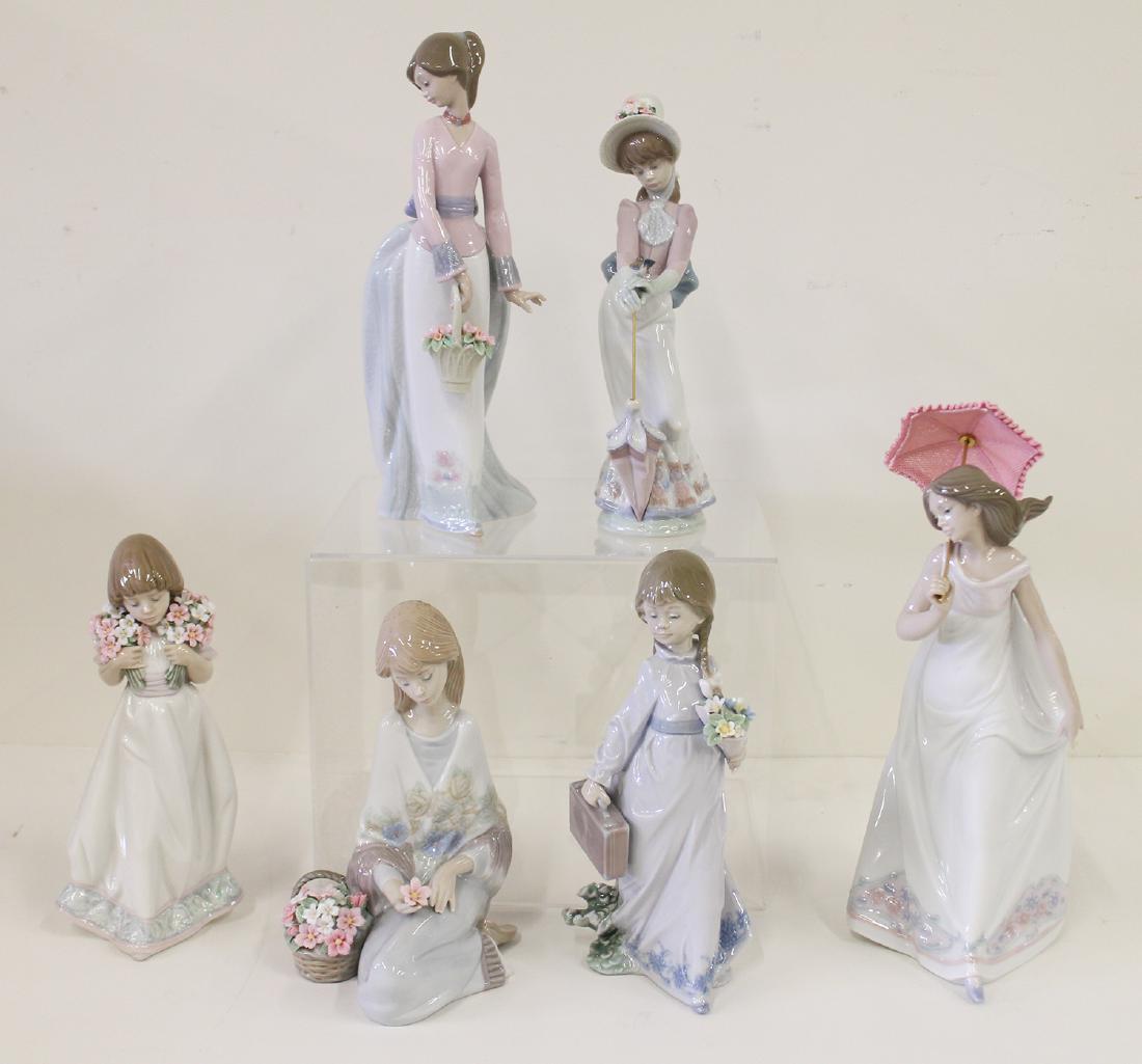 (6) LLADRO FIGURINES (1 of 3)