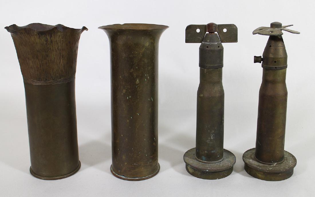 WWI / WWII TRENCH ART ARTILLERY SHELLS & ROCKETS (1 of 3)