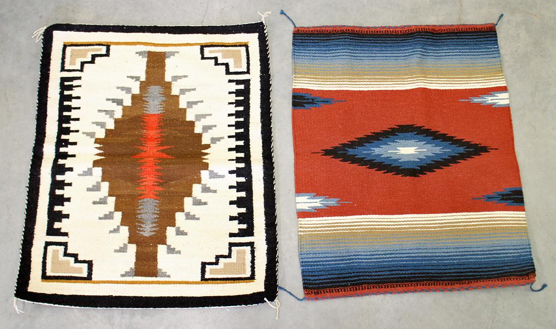 (2) SOUTHWESTERN NATIVE AMERICAN RUGS Oct 13, 2018 Vero Beach