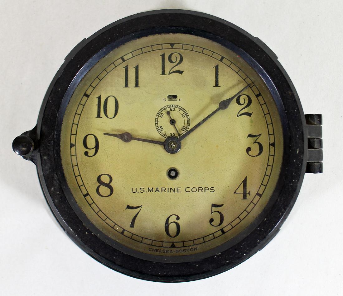 U.S. MARINE CORPS CHELSEA CLOCK BOSTON