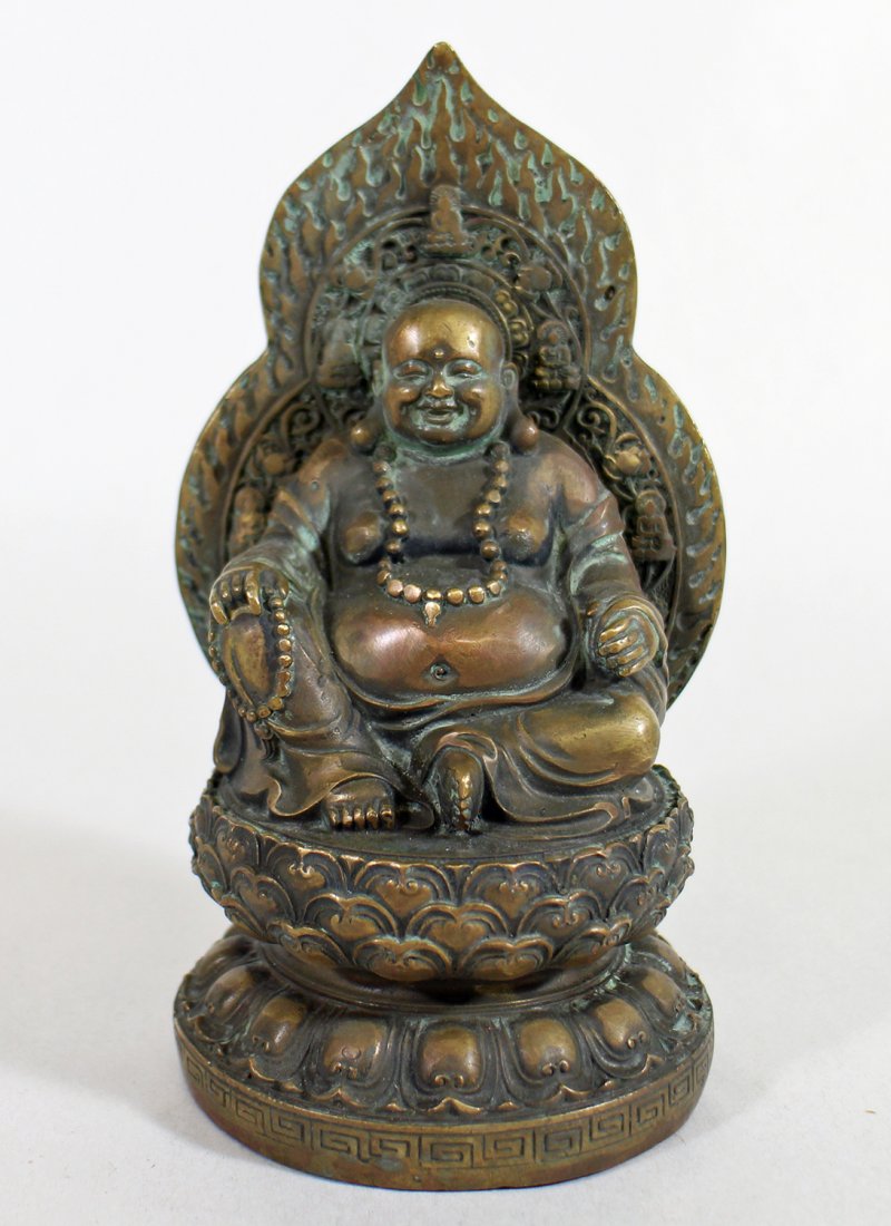 BRONZE SEATED BUDDHA (1 of 3)