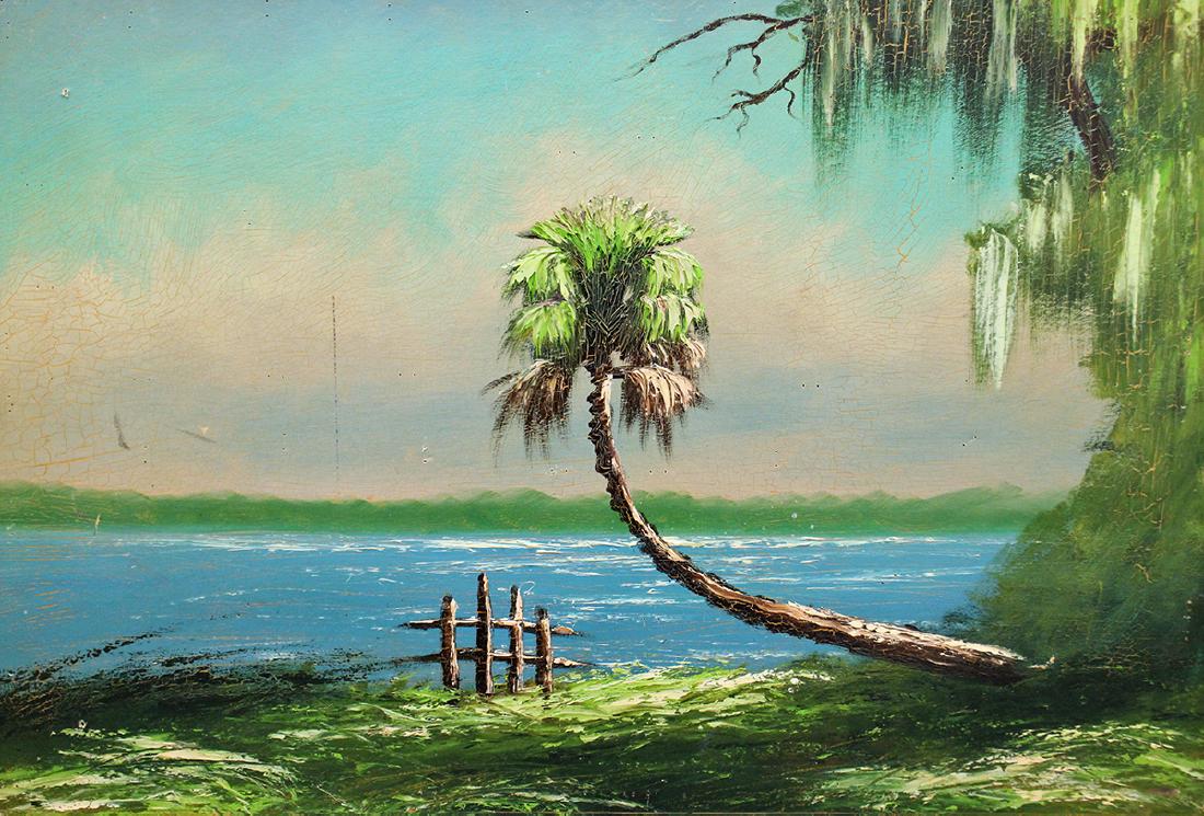 VINTAGE HIGHWAYMEN PAINTING (1 of 4)