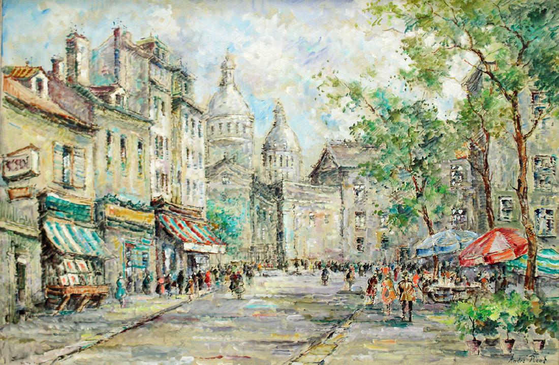ANDRE PICOT (FRENCH 1910 - 1992) PAINTING (1 of 5)