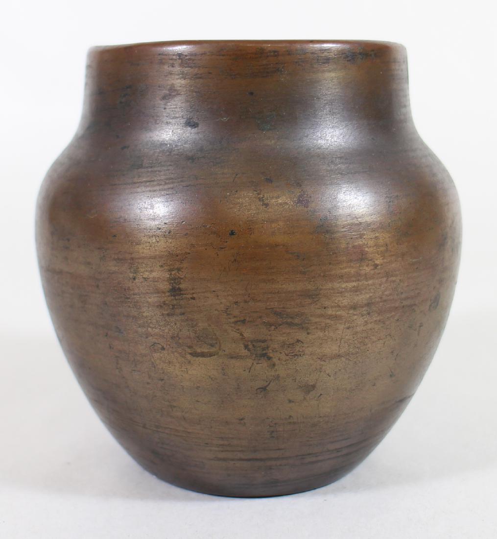 CLEWELL ART POTTERY COPPER CLAD VASE (1 of 3)