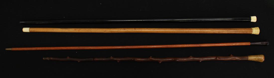 (4) ANTIQUE WALKING STICKS (1 of 4)
