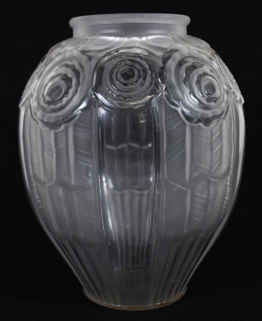 ANDRE' HUNEBELLE FRENCH ART DECO VASE (1 of 4)