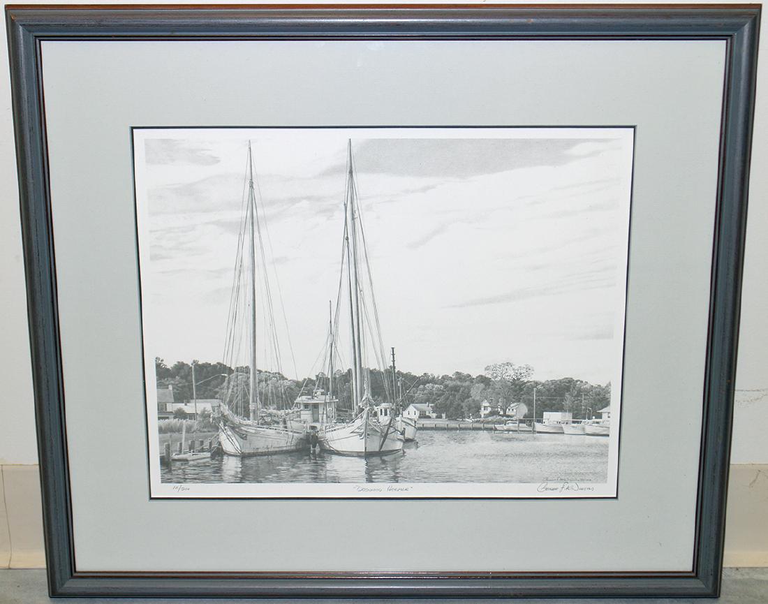 GEORGE WILLIAMS LITHOGRAPH (1 of 2)