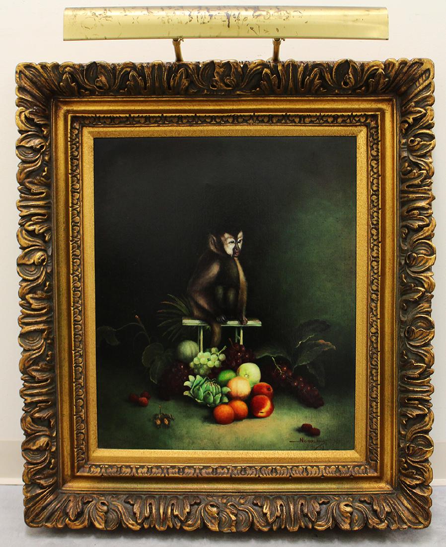 MONKEY & FRUIT PAINTING (1 of 3)