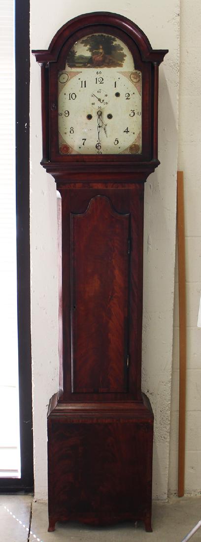 19TH CENTURY TALL CASE CLOCK (1 of 5)