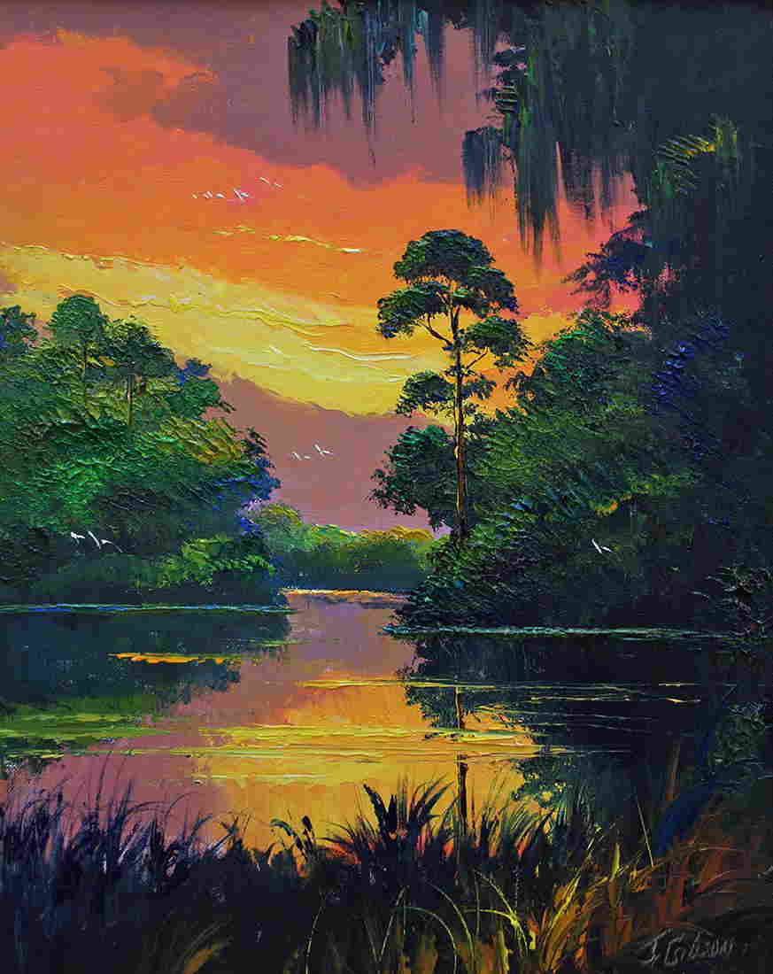 JAMES GIBSON HIGHWAYMEN PAINTING