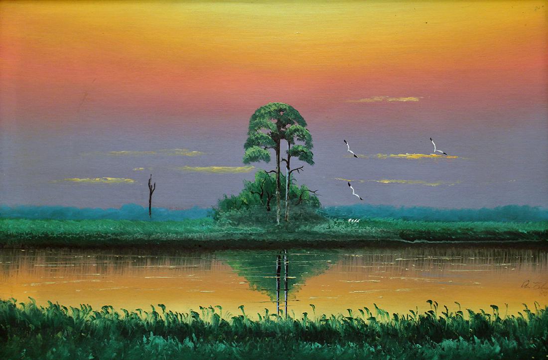 AL BLACK HIGHWAYMEN PAINTING (1 of 4)