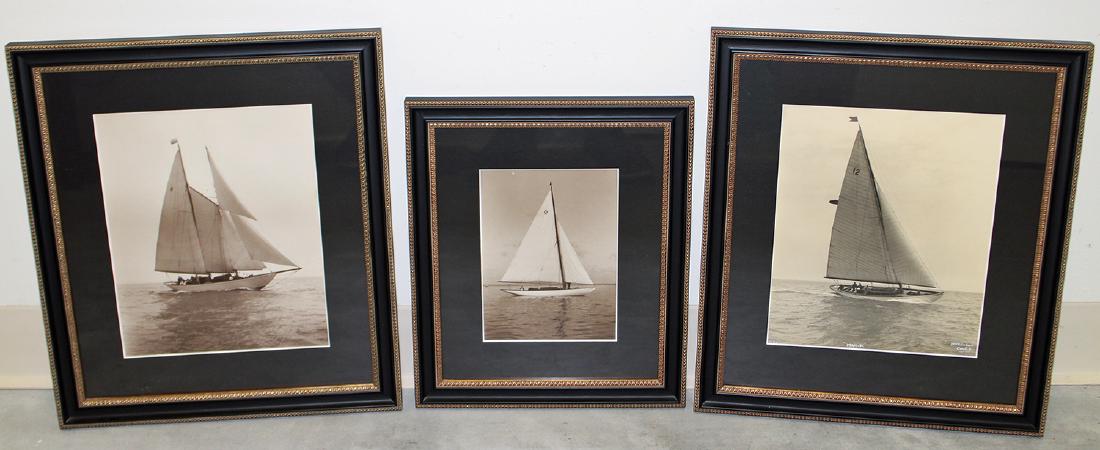 (3) BEKEN & SON COWES NAUTICAL PHOTOGRAPHS (1 of 4)