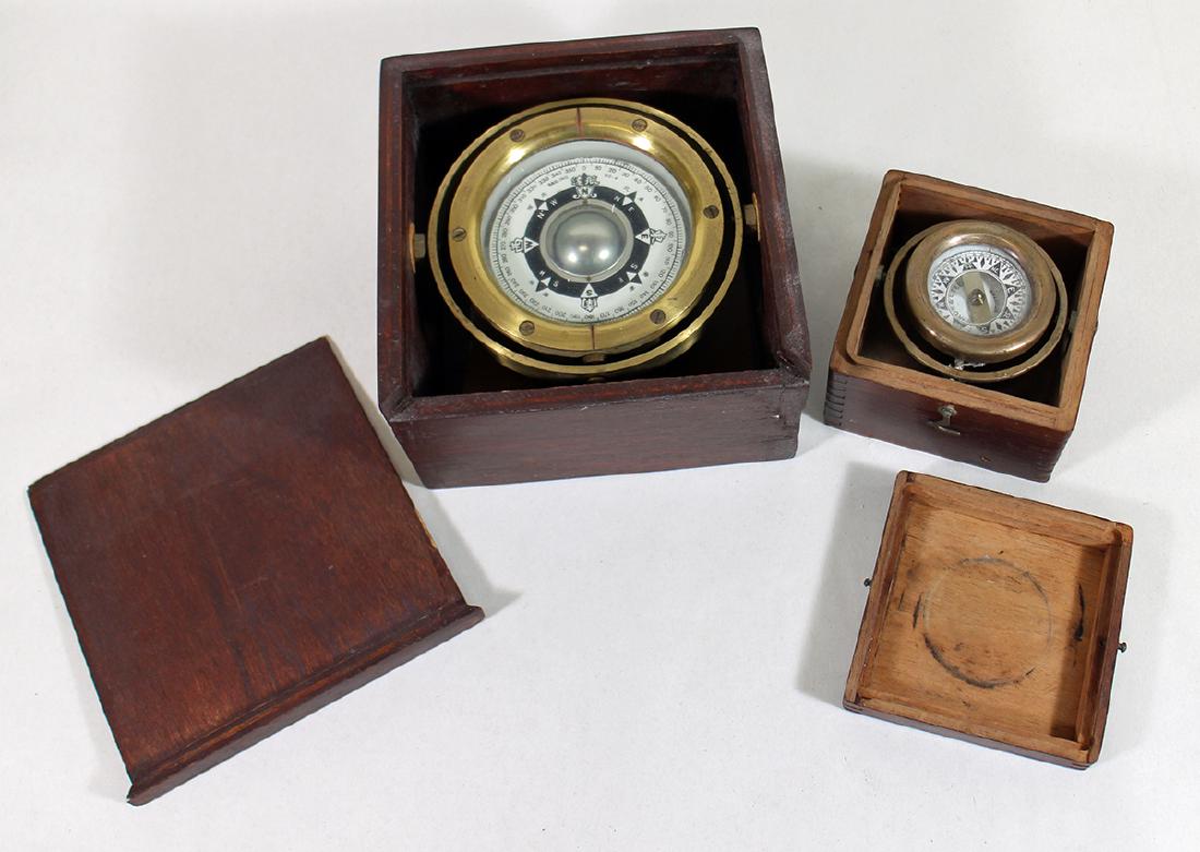 (2) ANTIQUE COMPASSES (1 of 4)