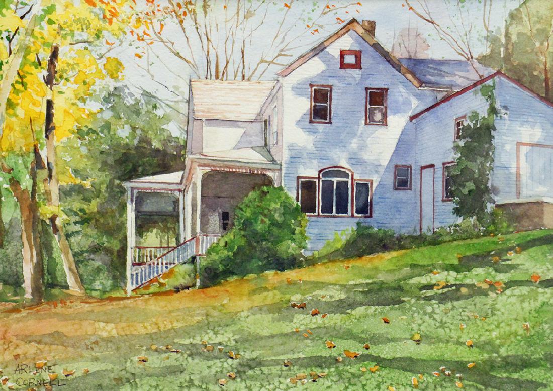 ARLENE CORNELL AUTUMN WATERCOLOR (1 of 2)