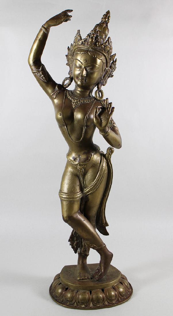 METAL DANCING BUDDHA STATUE (1 of 3)