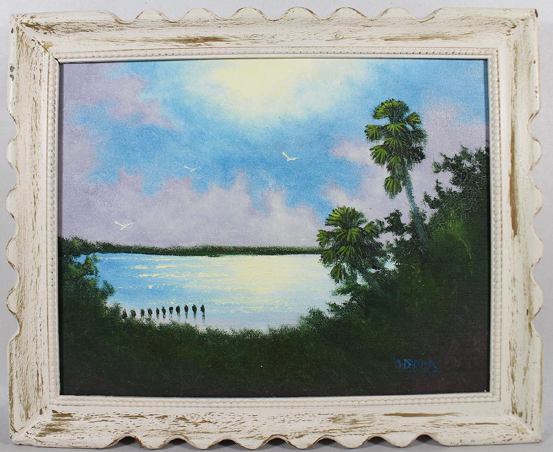 JOHNNY DANIELS HIGHWAYMEN PAINTING (1 of 4)