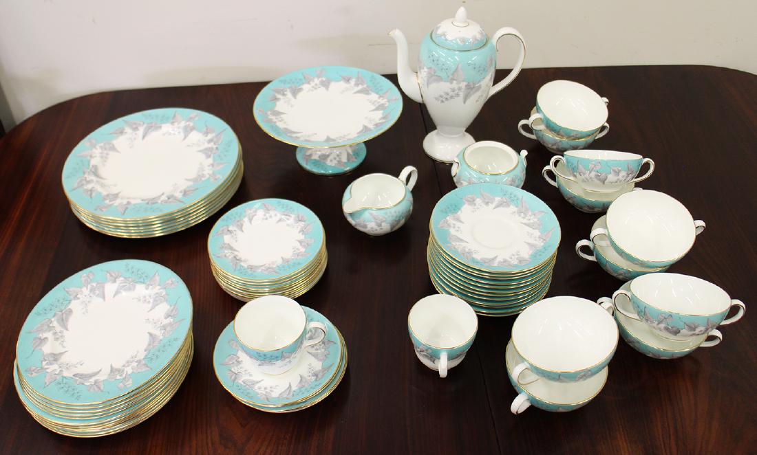 64 PC WEDGWOOD BUXTON CHINA SET (1 of 3)