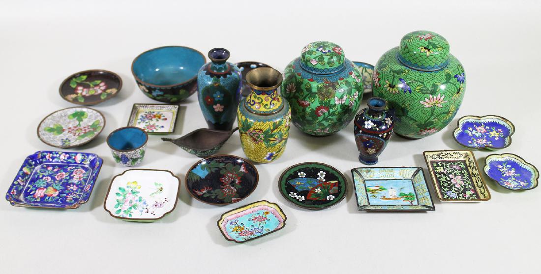 VINTAGE CHINESE CLOISONNE COLLECTION (1 of 4)