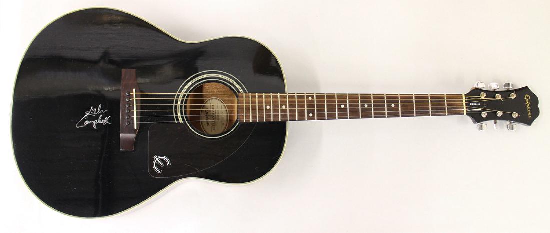 GLEN CAMPBELL AUTOGRAPHED ACOUSTIC GUITAR (1 of 3)