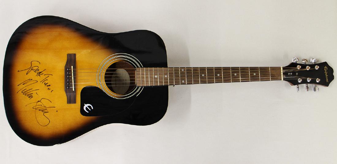 MELISSA ETHERIDGE SIGNED ACOUSTIC GUITAR (1 of 3)