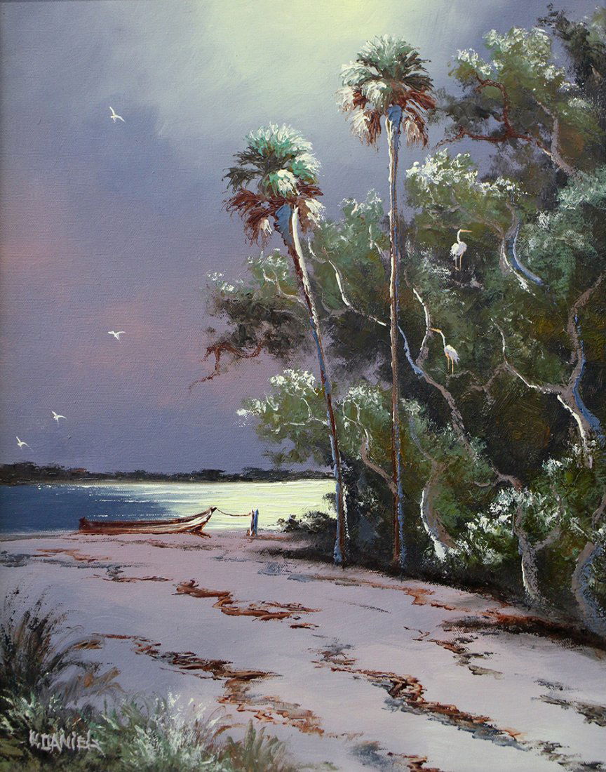 WILLIE DANIELS HIGHWAYMEN PAINTING (1 of 3)