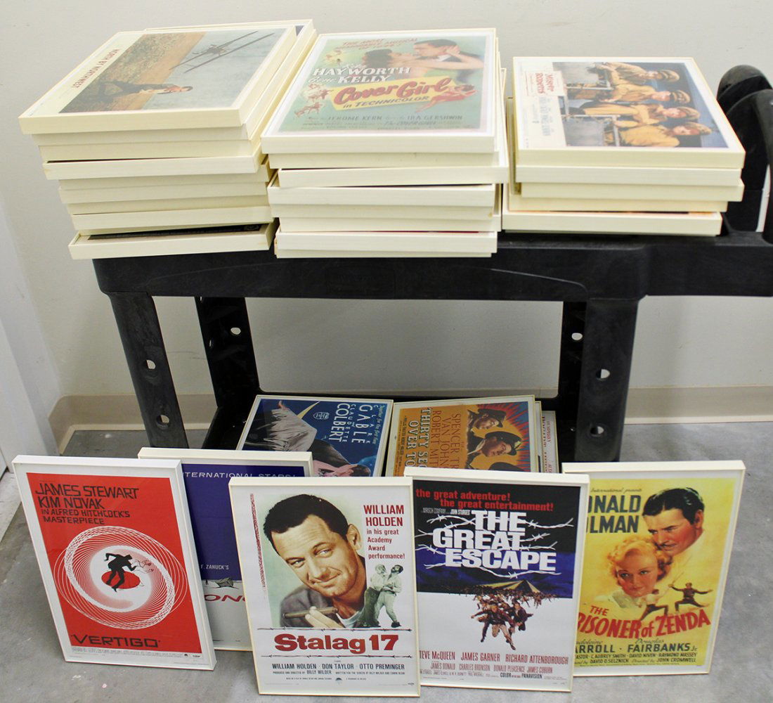 37 VINTAGE MOVIE LOBBY CARD POSTERS (1 of 5)