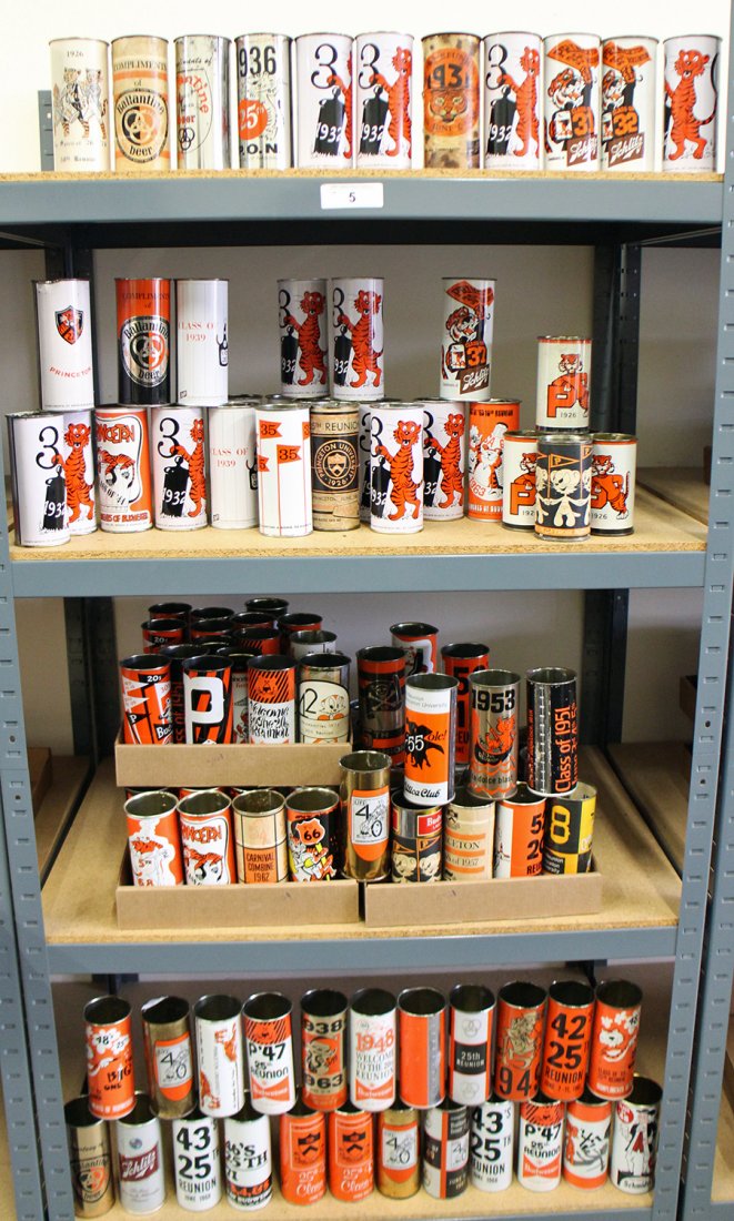 (110) PRINCETON UNIVERSITY BEER CANS 1926-1970's (1 of 5)