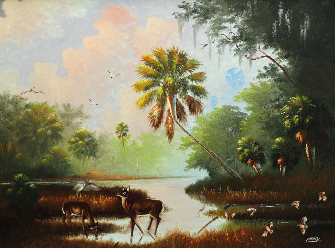 JOHNNY DANIELS HIGHWAYMEN PAINTING (1 of 5)